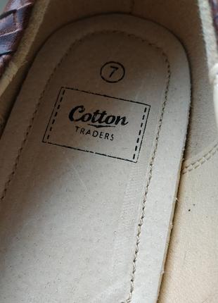 Новые туфли, балетки cotton 41р англия8 фото