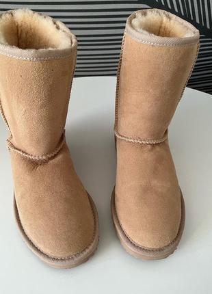 Ugg из натуральной кожи eva4 фото