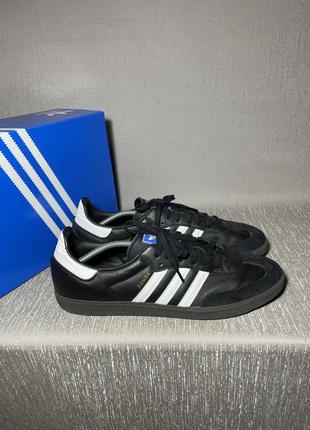 Мужские оригинальные кроссовки adidas samba4 фото