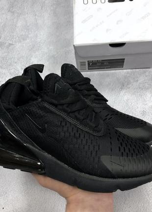 Nike air max 270 black 🔺женские кроссовки найк черные🔺36-425 фото