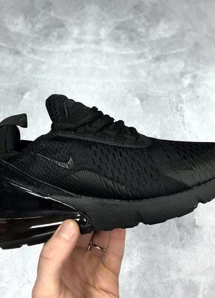 Nike air max 270 black 🔺женские кроссовки найк черные🔺36-424 фото