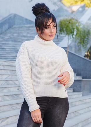 Стильний жіночий светр 5113 "марс розрізи люверси" в кольорах10 фото