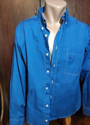 Рубашка в стиле деним vano latino