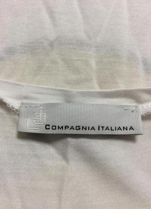 Compagnia italiana весёлая итальянская футболка из вискозы6 фото