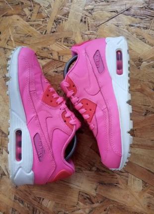 Кожаные кроссовки крассовки nike air max