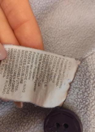 Пальто куртка на флисе 4