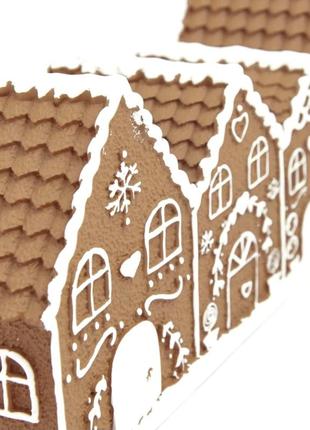 Пряничний домік, декоративний будиночок, інтер'єрні доміки/будиночки новорічні різдвяний декор
