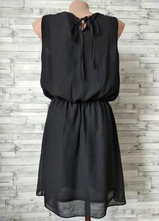 Платье sophie gray женское черное шифон6 фото