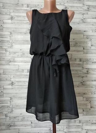 Платье sophie gray женское черное шифон3 фото
