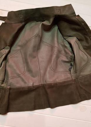 Классная кожаная куртка размер 125 фото