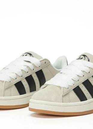 Кроссовки träningstights adidas campus winter (замша,хутро)8 фото