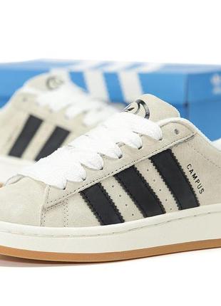 Кроссовки träningstights adidas campus winter (замша,хутро)2 фото