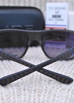 Стильные мужские солнцезащитные очки в роговой оправе ted browne polarized