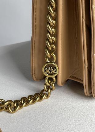 Стильна брендована класична сумочка від pinko6 фото
