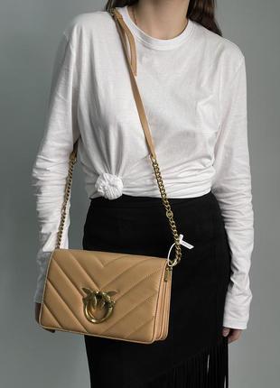 Стильна брендована класична сумочка від pinko2 фото