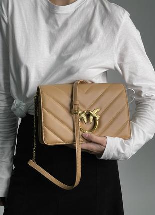 Стильная брендированная классическая сумочка от pinko