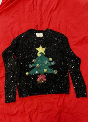 Новорічний светр2 фото