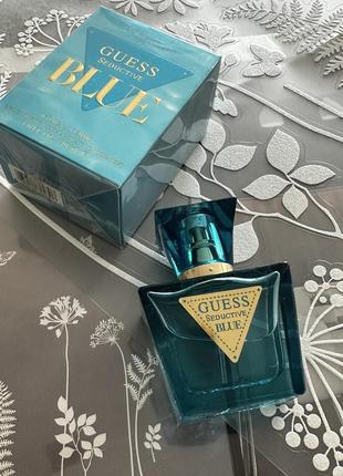 Туалетна вода seductive blue guess, 30мл2 фото