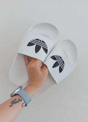 Adidas white black logo