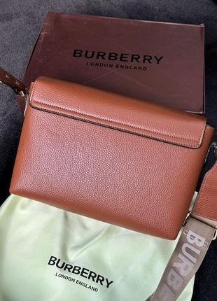 Сумка в стиле burberry leather vintage @ note cross-body bag2 фото