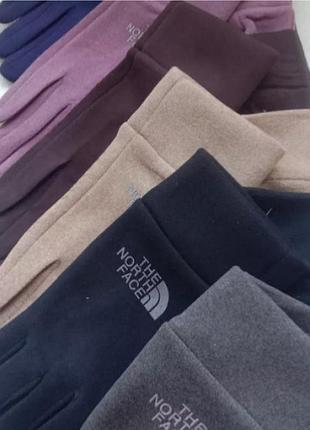 Теплі зимові перчатки рукавички пальчата сенсорні