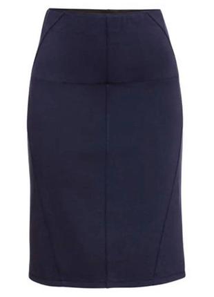 Женская классическая  трикотажная юбка-карандаш  esmara размер  s m l1 фото