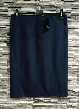 Женская классическая  трикотажная юбка-карандаш  esmara размер  s m l4 фото