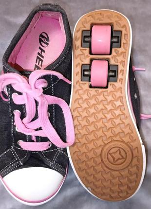 Heelys x2 jessy - двухколесная модель роликовых кед для девочек.3 фото