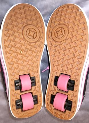 Heelys x2 jessy - двухколесная модель роликовых кед для девочек.4 фото