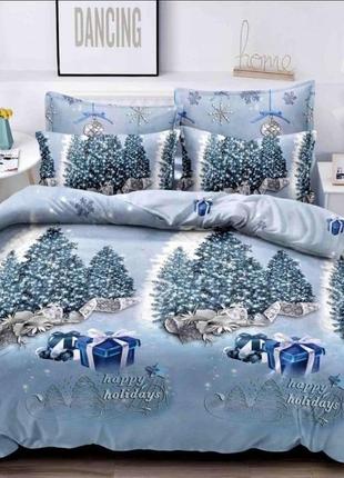 Новорічна постіль. постільна білизна на новий рік