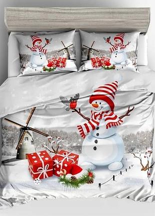 Новорічна постіль. постільна білизна на новий рік