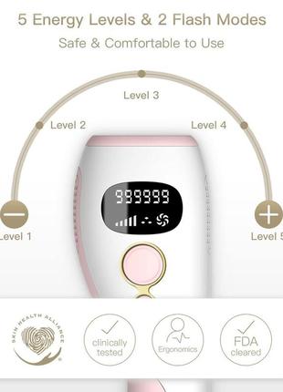 Видалення волосся ipl для жінок і чоловіків лазерний епілятор професійний фотоджпилятор3 фото