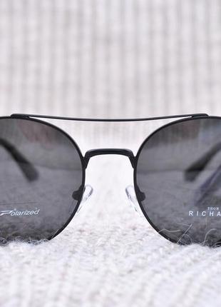 Фирменные круглые солнцезащитные очки thom richard polarized tr9026 unisex с шорами5 фото