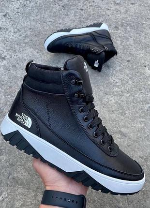Зимові чоловічі  черевики the north face, молодежные спортивные  ботинки зимние на меху