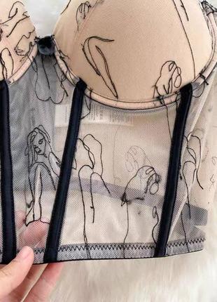 Топ -корсет