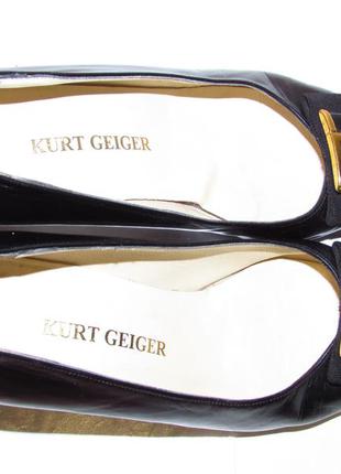Розкіш туфлі 100% натуральна шкіра~kurt geiger~363 фото