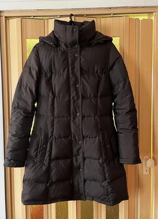 Зимовий пуховик tommy hilfiger томмі хілфігер пальто куртка з капюшоном1 фото