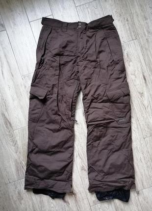 Теплі, зимові штани oneill утеплени брюки чоловічі xl1 фото
