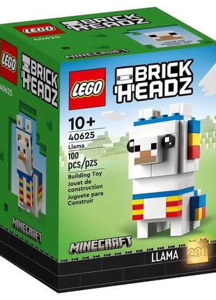 Новий набір лего брікхедз майнкрафт - лама [lego brickheadz 40625 minecraft llama]