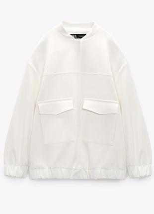 Невловимий лляний бомбер/піджак/куртка zara з лімітованої колекції 2023. на сайті уже все розпродано.