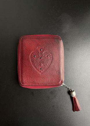 Кошелек из натуральной кожи от бренда swarovcki