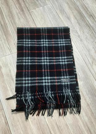 Оригинал! шарф burberrys burberry london lambswool в клетку оригинальный1 фото