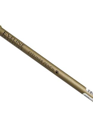 Контурний олівець для очей з точилкою . чорний/коричневий2 фото