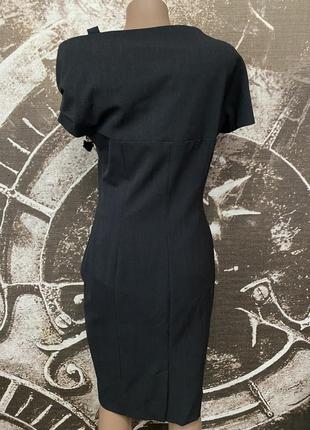 Шикарное шерстяное платье итальянского бренда chiara d'este4 фото