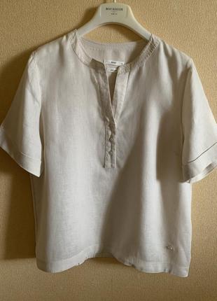 Блуза сорочка 100% linen love brax feel good