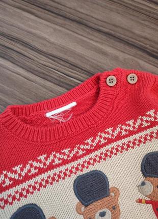 Новогодний свитер свитерок на малыша некст next2 фото