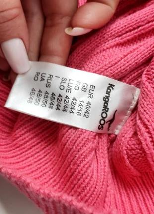 Джемпер женский розового цвета на пуговицах от бренда kangaroos l xl5 фото