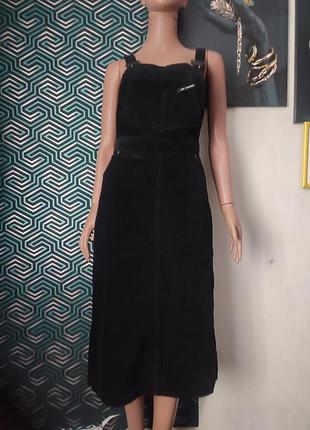 Вилветовый сарафан