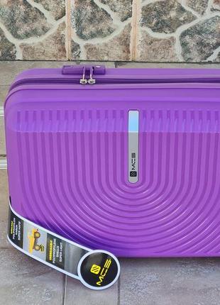 Очень  качественный  чемодан из полипропилена mcs 374 turkey5 фото