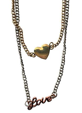 Оригинальное ожерелье от бренда s.oliver разм. one size